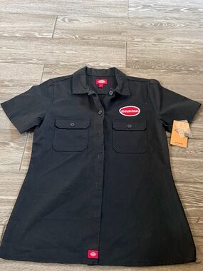 Dickies Black Short-Sleeve Shirt